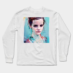 Azure  Emma Long Sleeve T-Shirt